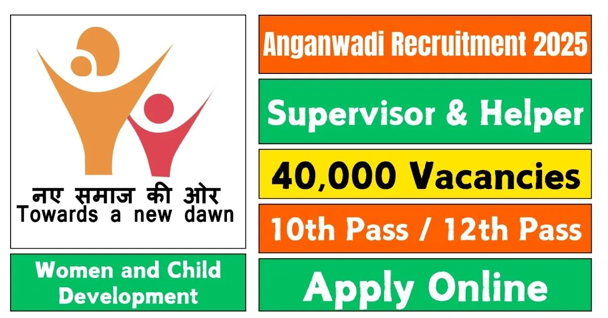 Anganwadi Recruitment 2025