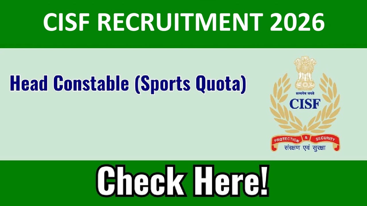 CISF RECRUITMENT