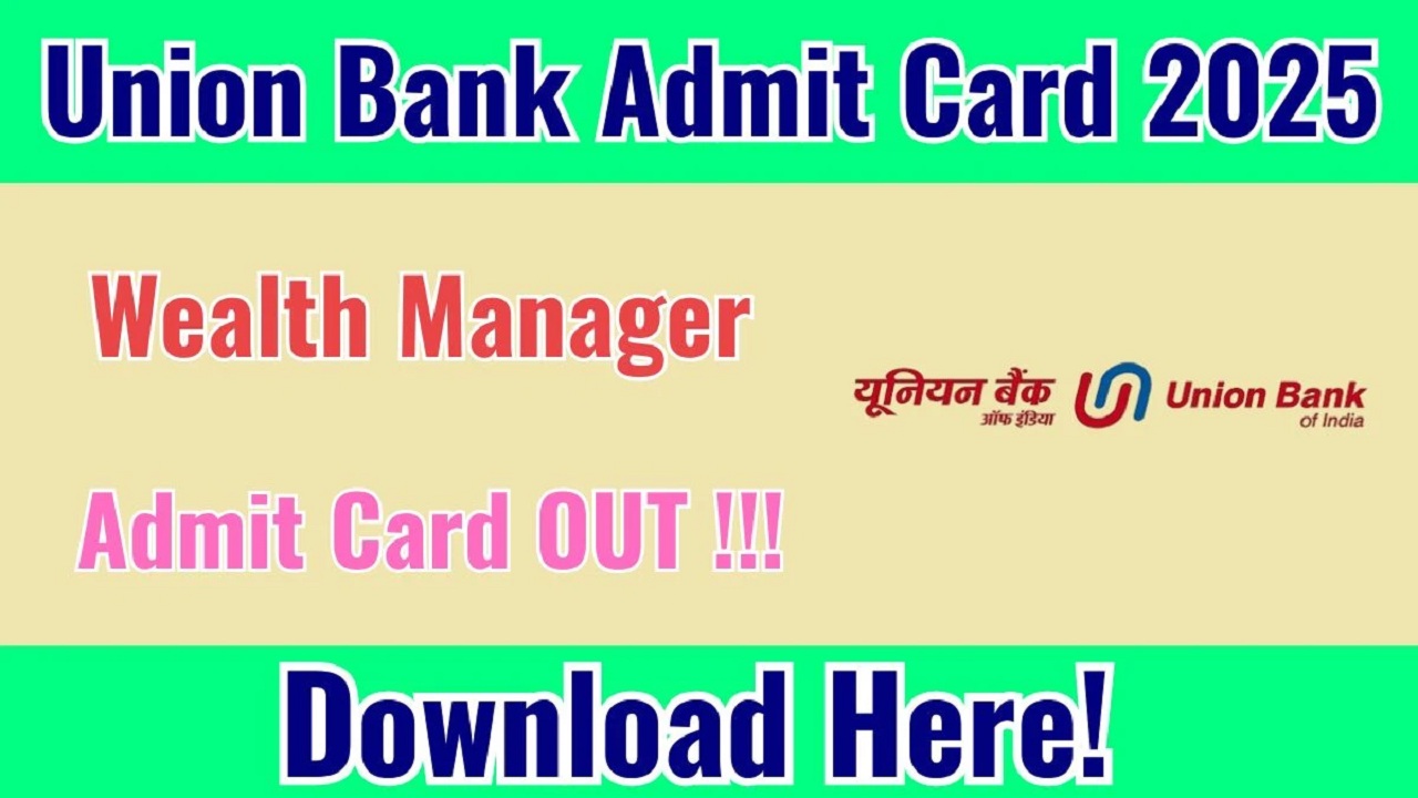 Union Bank of India Recruitment